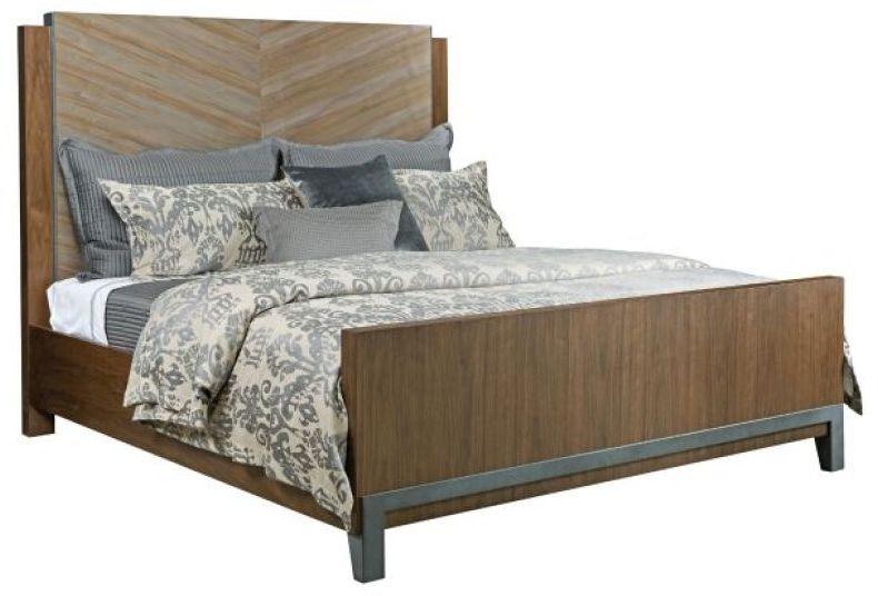 American Drew® AD Modern Synergy Chevron Maple King Bed Package