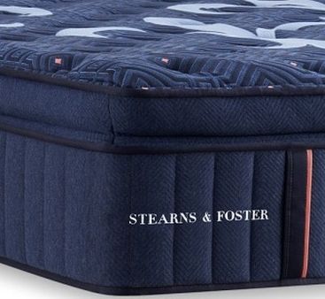 Stearns & Foster® Lux Estate Wrapped Coil Firm Euro Pillow Top Queen Mattress-1