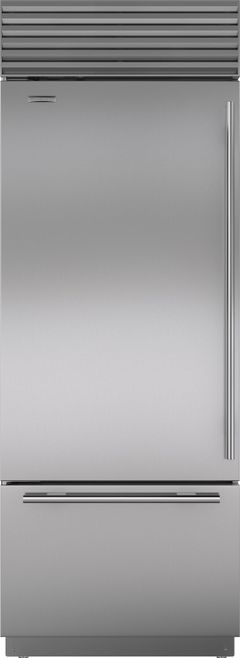 Sub-Zero® 17.4 Cu. Ft. Stainless Steel Bottom Freezer Refrigerator-BI-30U/S/TH-LH