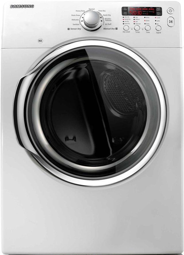 Samsung 7.3 Cu. Ft. Neat White Electric Dryer