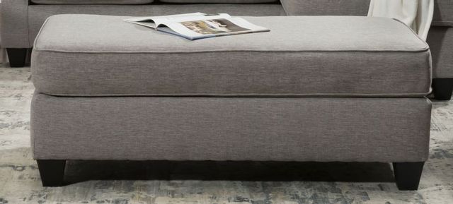 Behold™ Home Rome Gray Ottoman | Fischer Furniture | Rapid City, SD