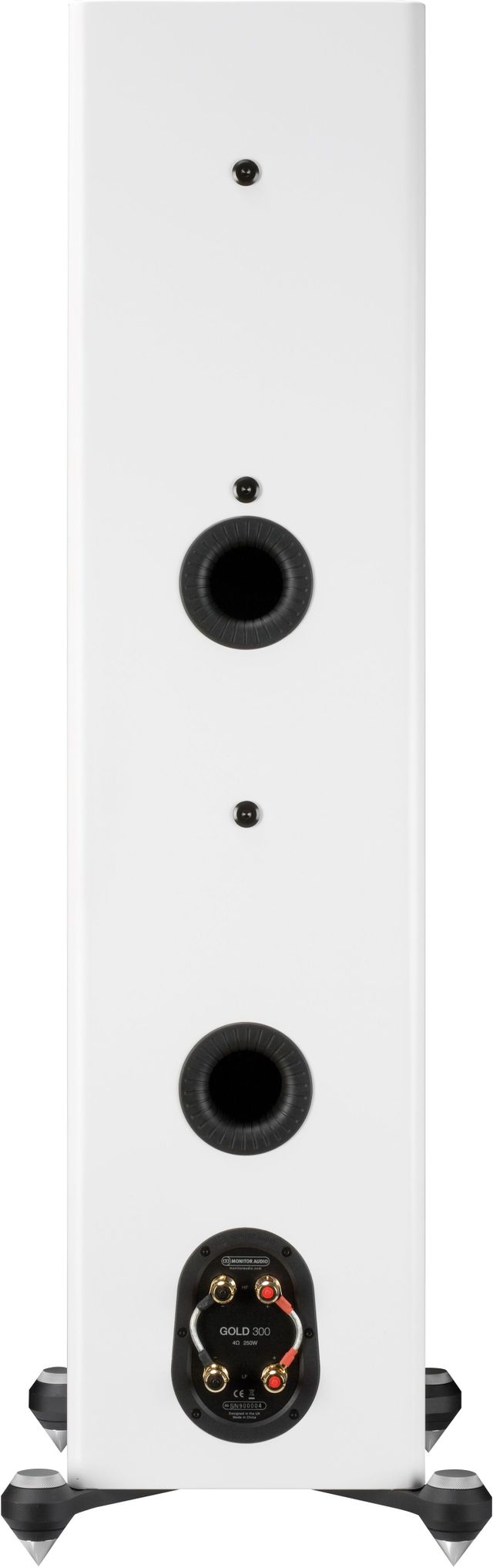 Monitor Audio Gold 300 Pair of Satin White Floorstanding Speakers 5
