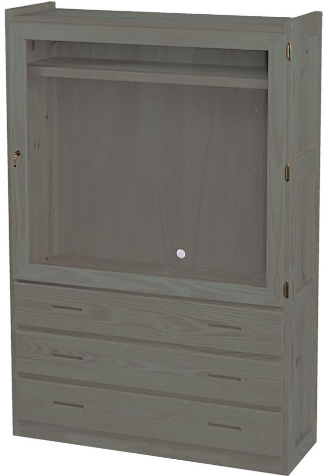 Crate Designs™ Classic TV Wall Unit with Locking Door 6