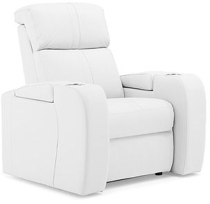 Palliser® Furniture Flicks 3-Piece White Theater Seating 1
