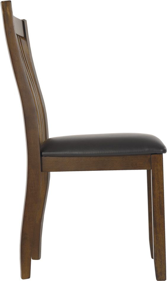 Signature Design by Ashley® Stuman Medium Brown Dining Upholstered Side Chair 3