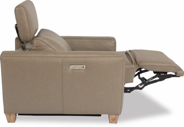 Flexsteel® Astra Taupe Power Recliner with Power Headrest-2