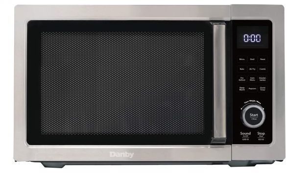 Danby® 1.0 Cu. Ft. Stainless Steel Countertop Microwave