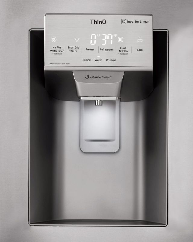 LG 27.6 Cu. Ft. PrintProof™ Stainless Steel French Door Refrigerator 17