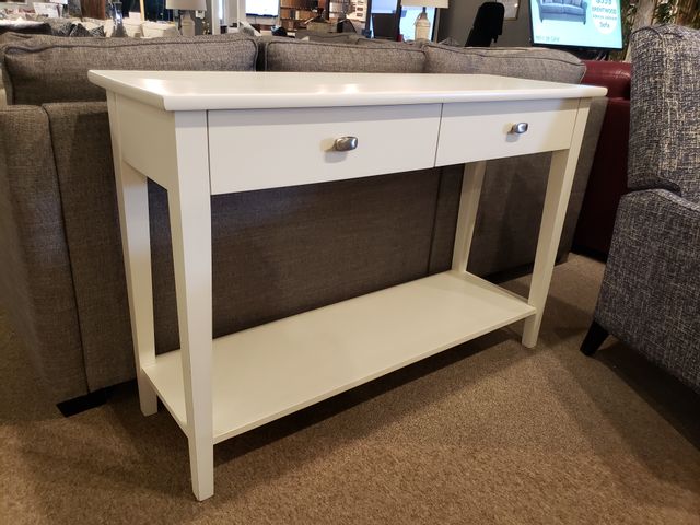 Durham Furniture Sofa Table w/Drawer & Shelf - Solid Accents