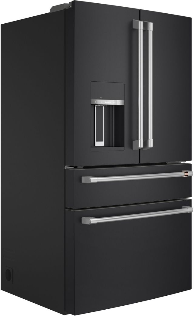 Café™ 27.6 Cu. Ft. Matte Black French Door Refrigerator 4
