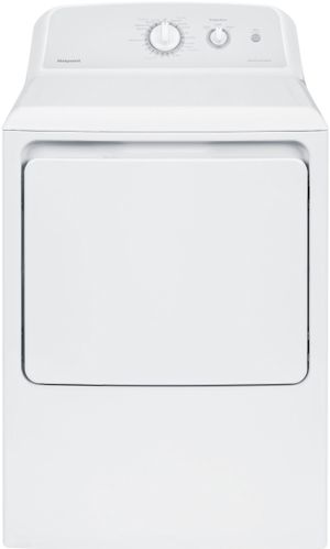 Hotpoint® 6.2 Cu. Ft. White Gas Dryer