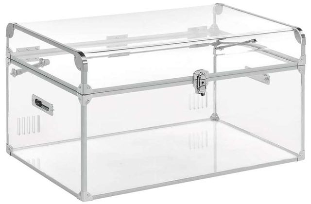 Progressive® Furniture A La Carte Clear Acrylic Cocktail Table | Colder ...