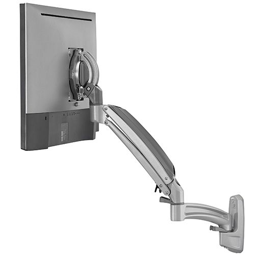 Chief® Kontour™ K1W Series Silver Dynamic Wall Mount Reduced Height, 1 Monitor 0