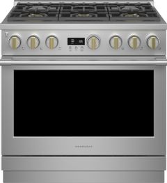 Monogram® Statement Collection 36" Stainless Steel Pro Style Dual Fuel Natural Gas Range
