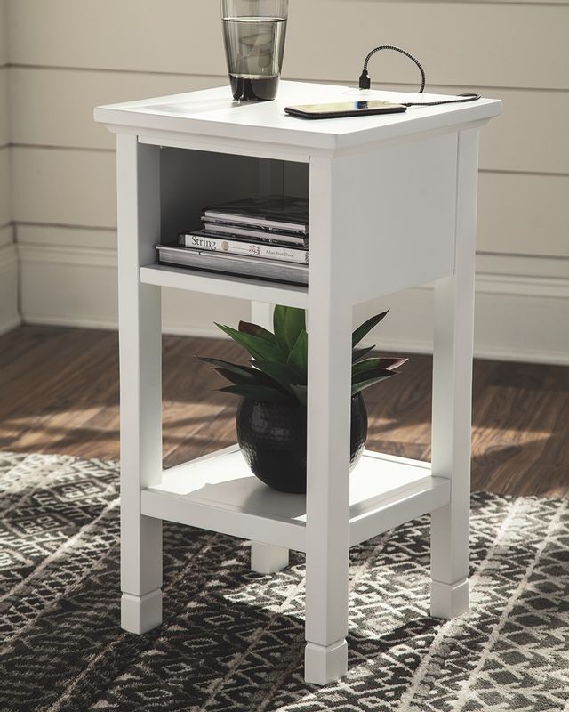 Signature Design by Ashley® Marnville White Accent Table 1