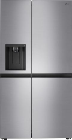 LG 27.2 Cu. Ft. Stainless Steel Look Side-by-Side Refrigerator-LRSXS2706V