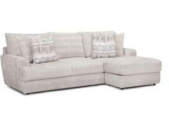 Comfy 2 Piece Chaise Sectional