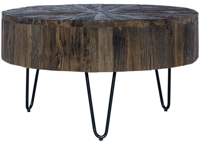 Liberty Furniture Canyon Railroad Brown Accent Table-0