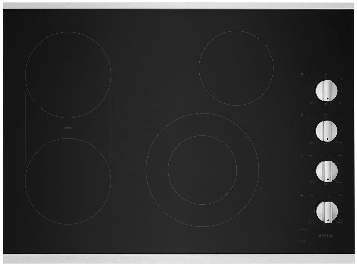 Maytag® 30” Stainless Steel Electric Cooktop