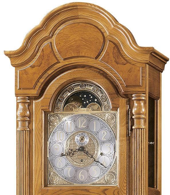 Howard Miller® Bronson Golden Oak Grandfather Clock-1