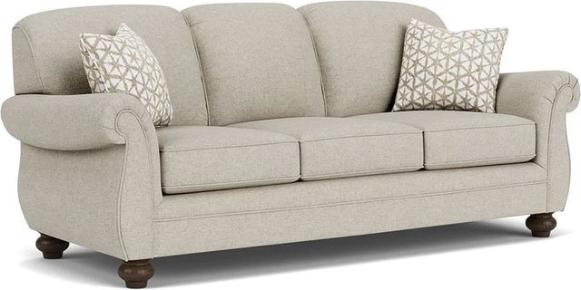 Flexsteel® Winston Silver Driftwood Sofa | Roby's Furniture & Appliance