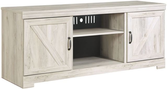 Signature Design by Ashley® Bellaby Whitewash 63" TV Stand-0