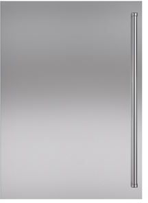 Sub-Zero® Classic 30" Stainless Steel Dual Flush Inset Door Panel with Pro Handle