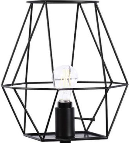 Coaster® Black Metal Open Shade Table Lamp 1