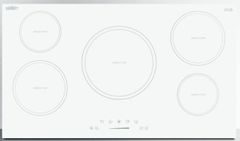 Summit® 36" White Induction Cooktop