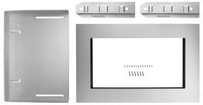 KitchenAid 27" Stainless Steel Microwave Trim Kit-0