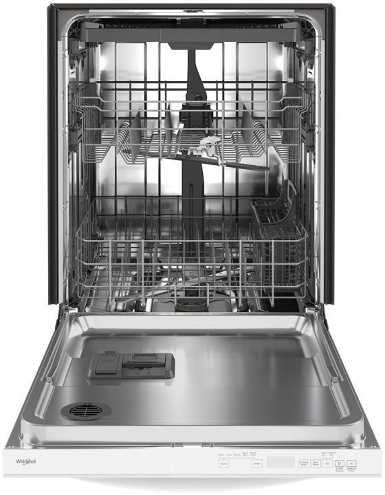 Whirlpool® 24" White Built In Dishwasher-1