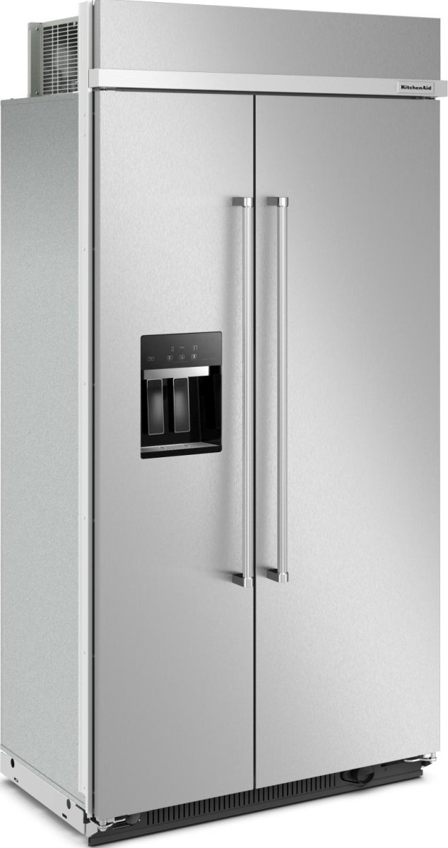 KitchenAid® 25.1 Cu. Ft. PrintShield™ Stainless Steel Built In Side-by ...