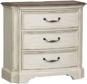 Liberty Abbey Road Churchill Brown/Porcelain White Bedside Chest