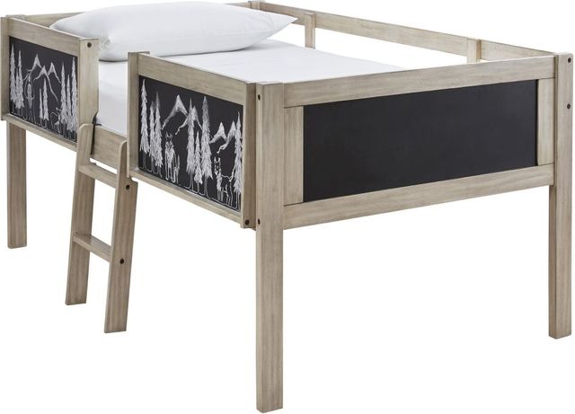 Signature Design by Ashley® Wrenalyn Two-tone Twin Loft Youth Bed Frame-0