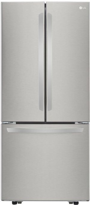 LG 30 in. 21.8 Cu. Ft. Stainless Steel French Door Refrigerator