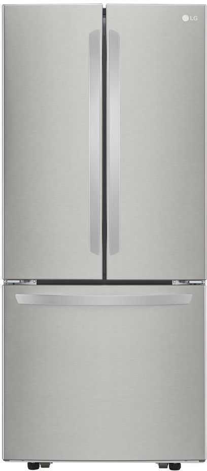 LG 21.8 Cu. Ft. Stainless Steel 3-Door French Door Refrigerator-0