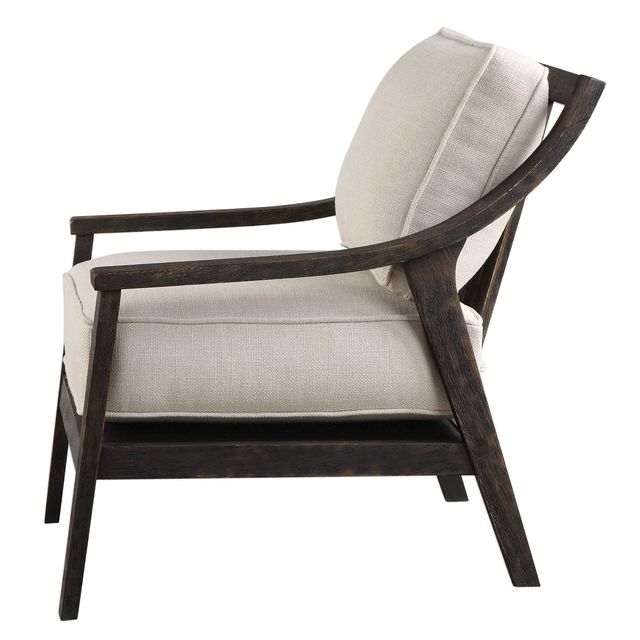 Uttermost® Lyle Neutral Beige Accent Chair-3