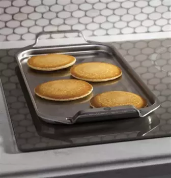 GE® Clad Aluminum Griddle-Stainless Steel 2