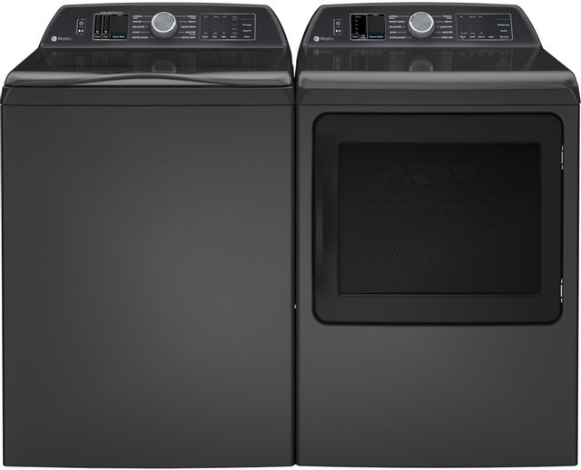 PTW700BPTDG | PTD70EBPTDG - GE Profile Top Load Laundry Pair with a 5.4 Cu Ft Washer and a 7.4 Cu Ft Dryer
