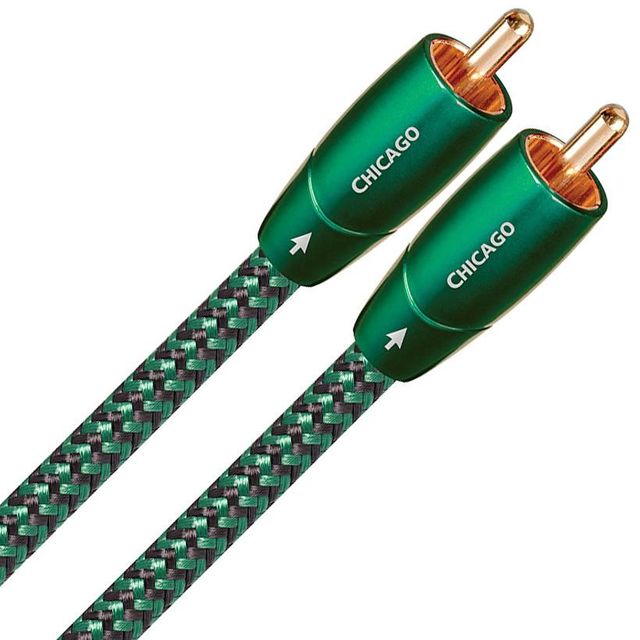 AudioQuest® River Series Chicago Bulk Meter Braid RCA Cable 1