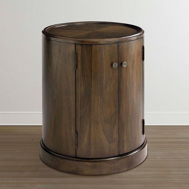 Bassett® Furniture Palisades Brindle Drum Table 2