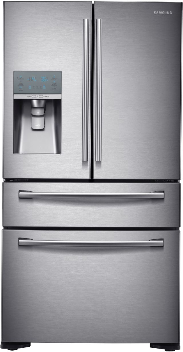 Samsung 24 Cu. Ft. Counter Depth French Door Refrigerator-Stainless Steel 0