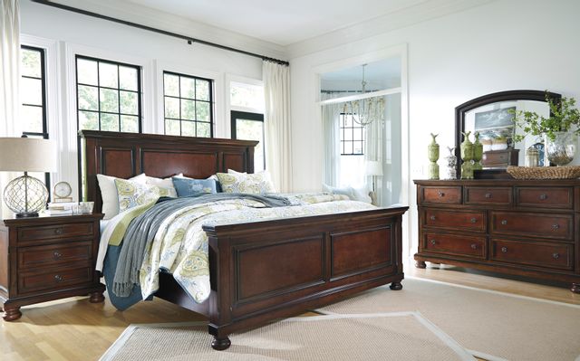 Millennium® By Ashley Porter Rustic Brown King Bed 3