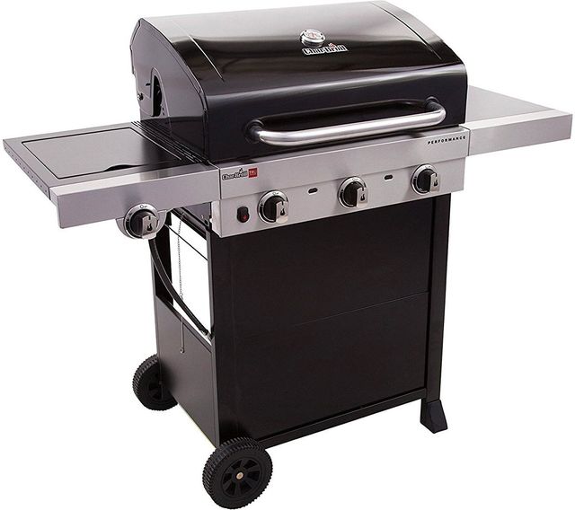Char-Broil® Performance Series™ 54.1" Gas Grill-Black with Stainless Steel 9