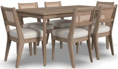 homestyles® Brentwood 7-Piece Light Oak Rectangle Dining Set