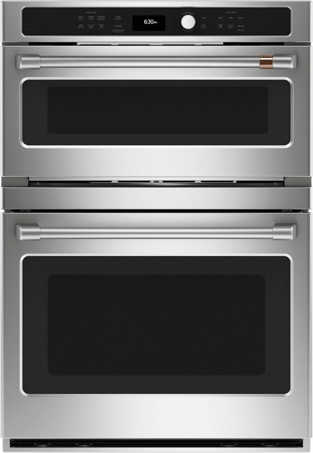 Café™ 30" Stainless Steel Electric Built In Oven/Micro Combo-0