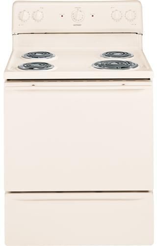Hotpoint® 30" Free Standing Electric Range-Bisque 0