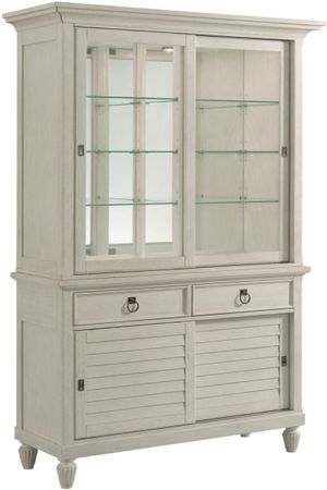 American Drew® Grand Bay Haystack White Display Cabinet