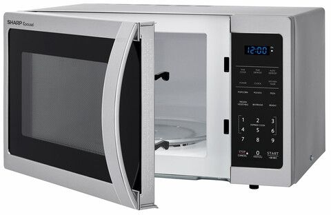Sharp® Carousel® 0.9 Cu. Ft. Stainless Steel Countertop Microwave Oven 4