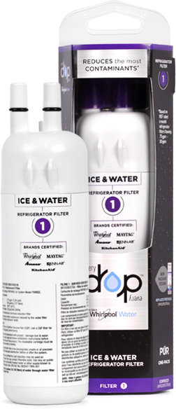 Whirlpool® EveryDrop™ Ice and Water Refrigerator Filter 1